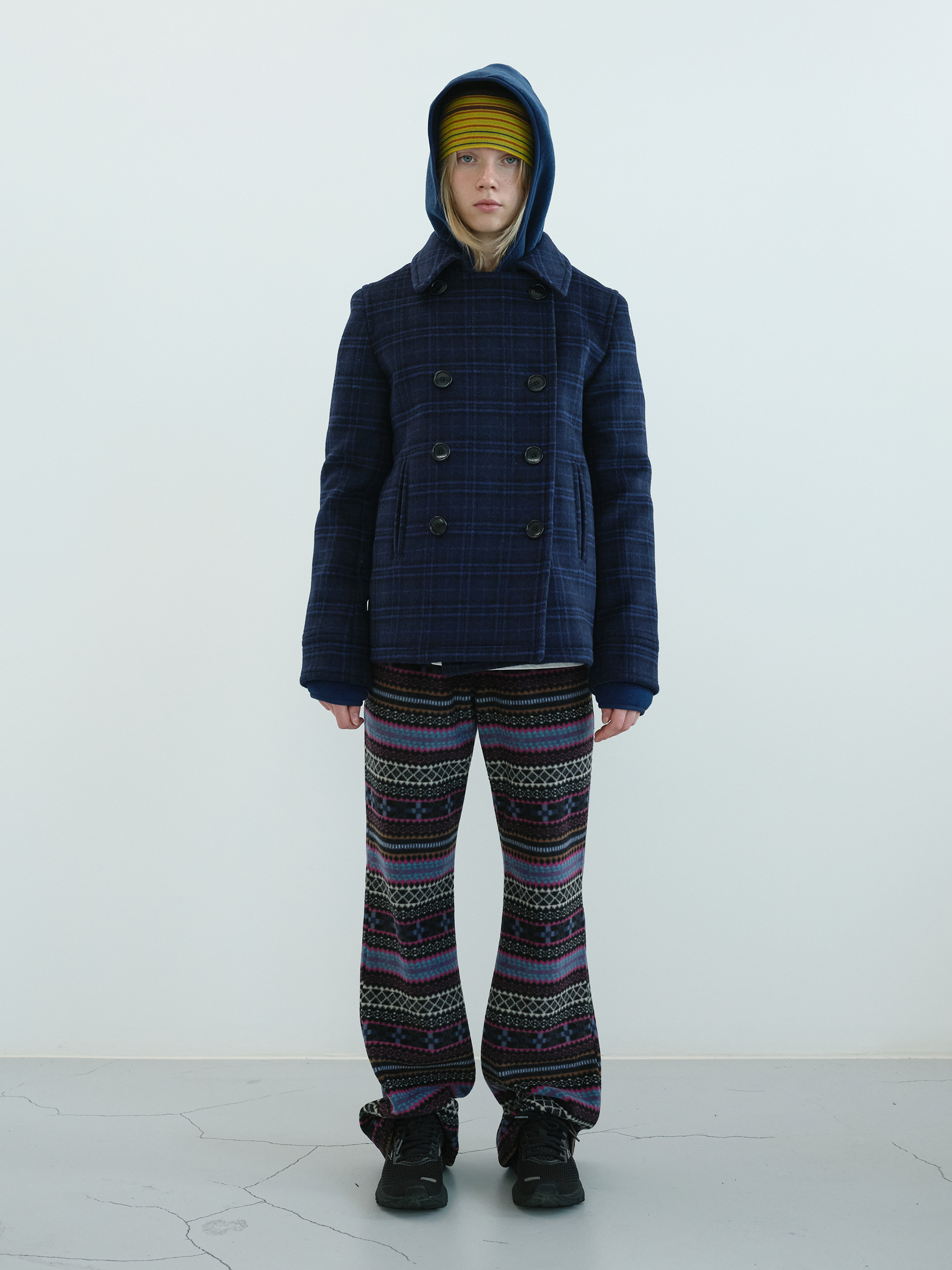 Fair Fleece Banding Bootcut Pants (Multi)