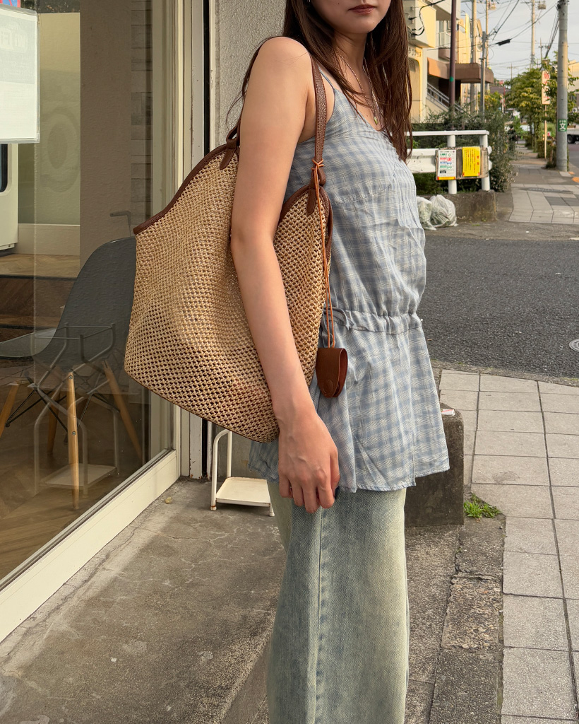 【未使用品】RODO ラタン2WAYバッグ　白 2bjqtnju80_3.jpg