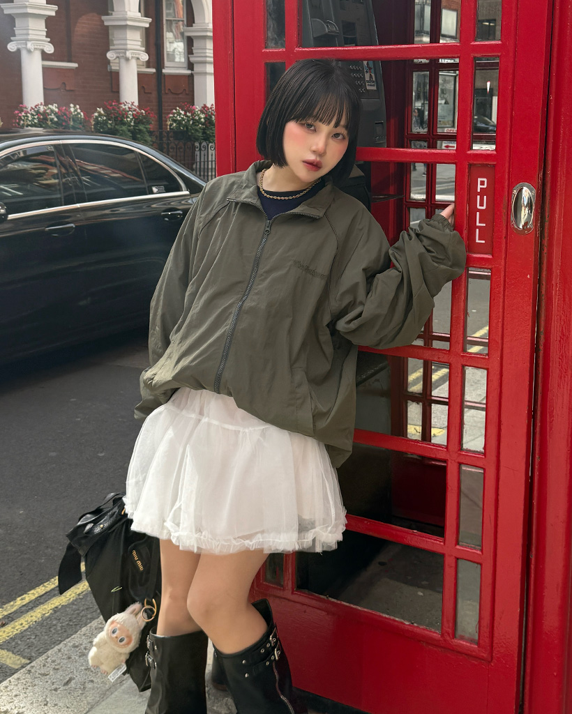The Barnnet X VISCO] Cloudy Wind Set-Up Jacket_Khaki