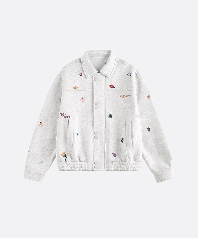 刺繍ベースボールジャケット | ファッション通販サイト NUGU