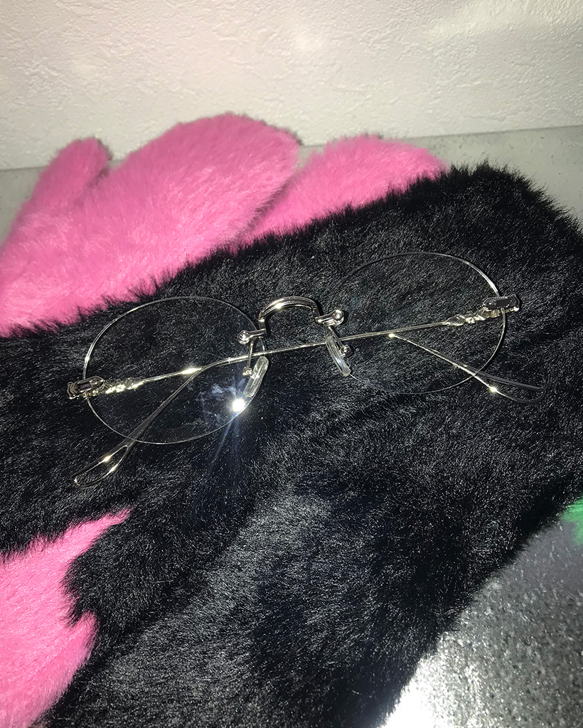 エイトヴィンテージリムレスメガネ