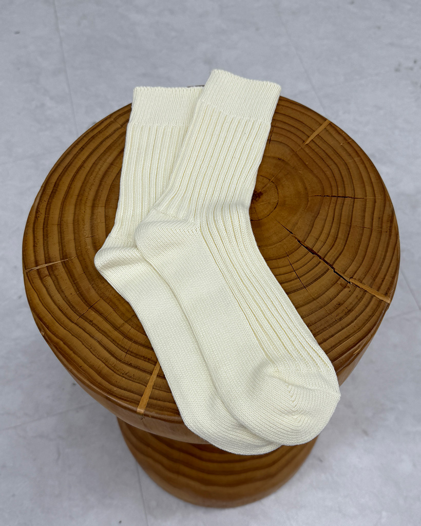 ユニセックス リブソックス