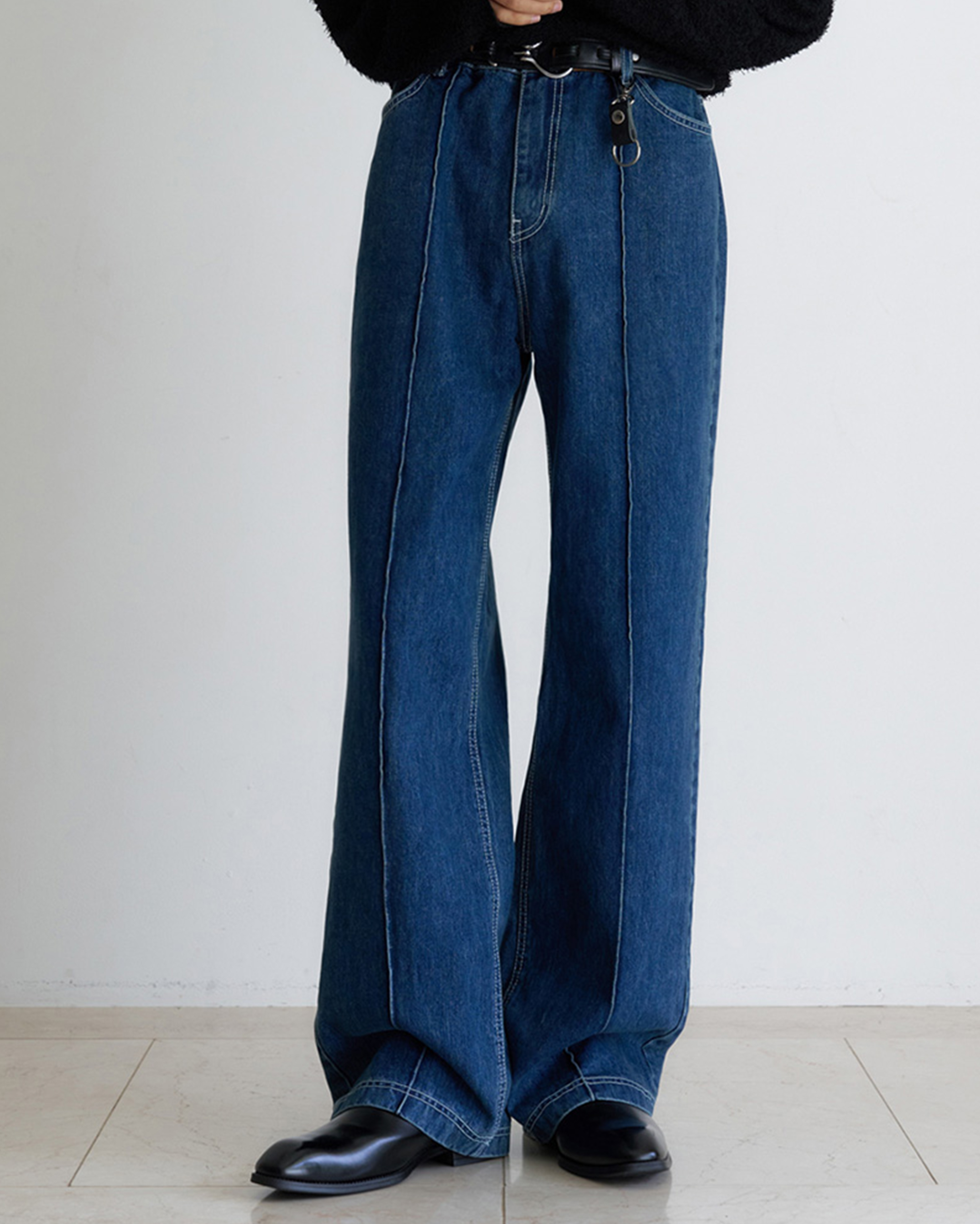 MACHATT マヂャット 新品タグ付　ウエストタックデニム（ブルー） ウエストタックデニム（ブルー） | MACHATT ONLINE STORE