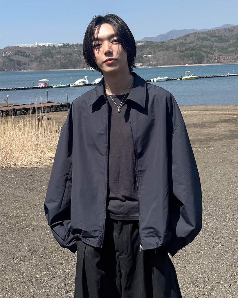 (ユニセックス) シャリングストリングウィンドブレーカー