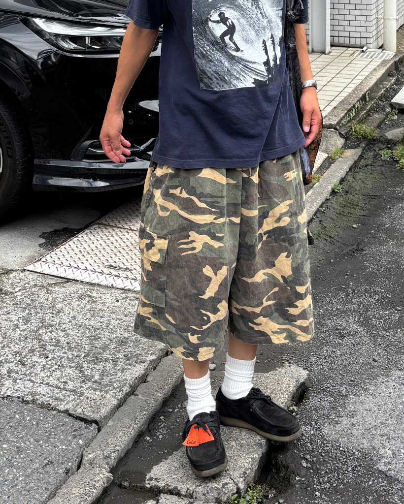 TCM check pocket half pants (navy) | ファッション通販サイト NUGU