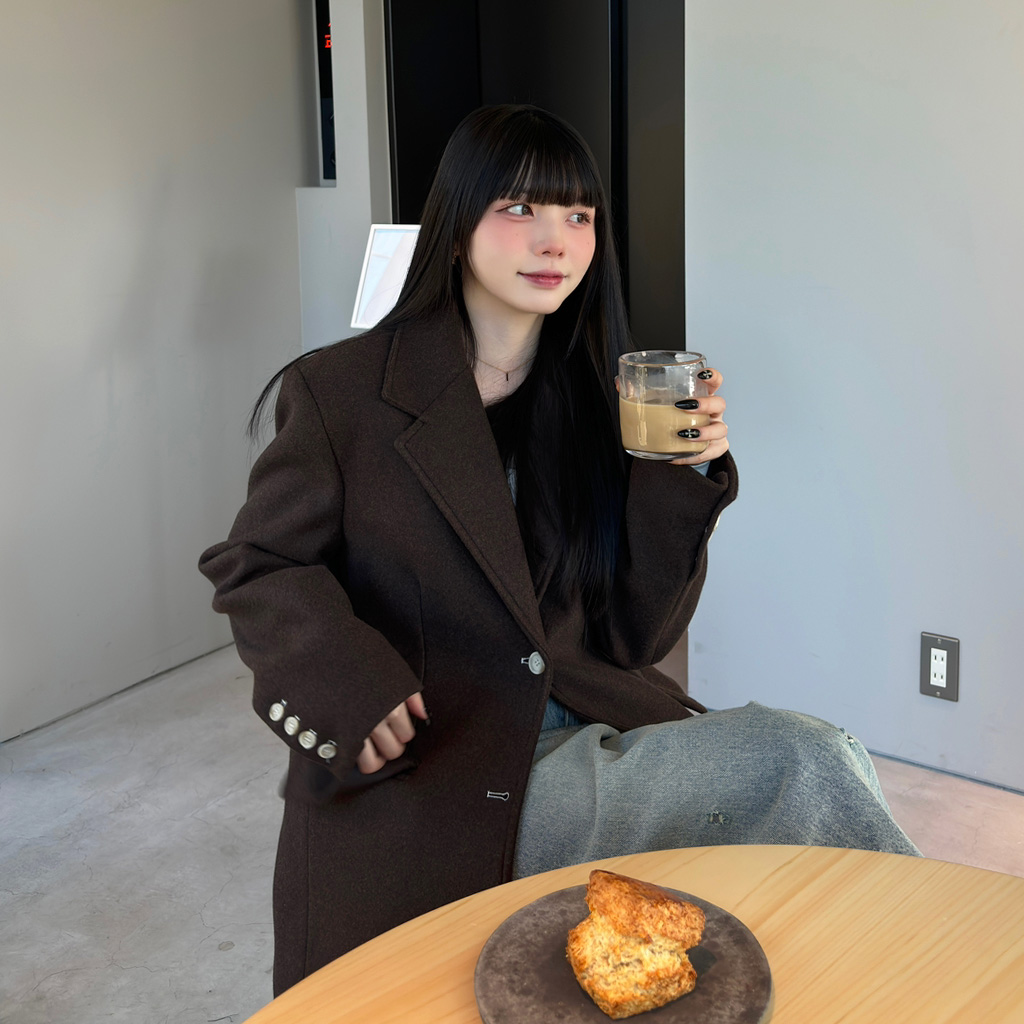 ステッチウールジャケット