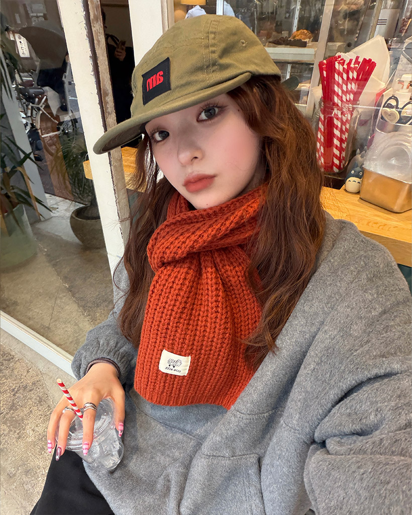 ワッフルベーシックマフラー