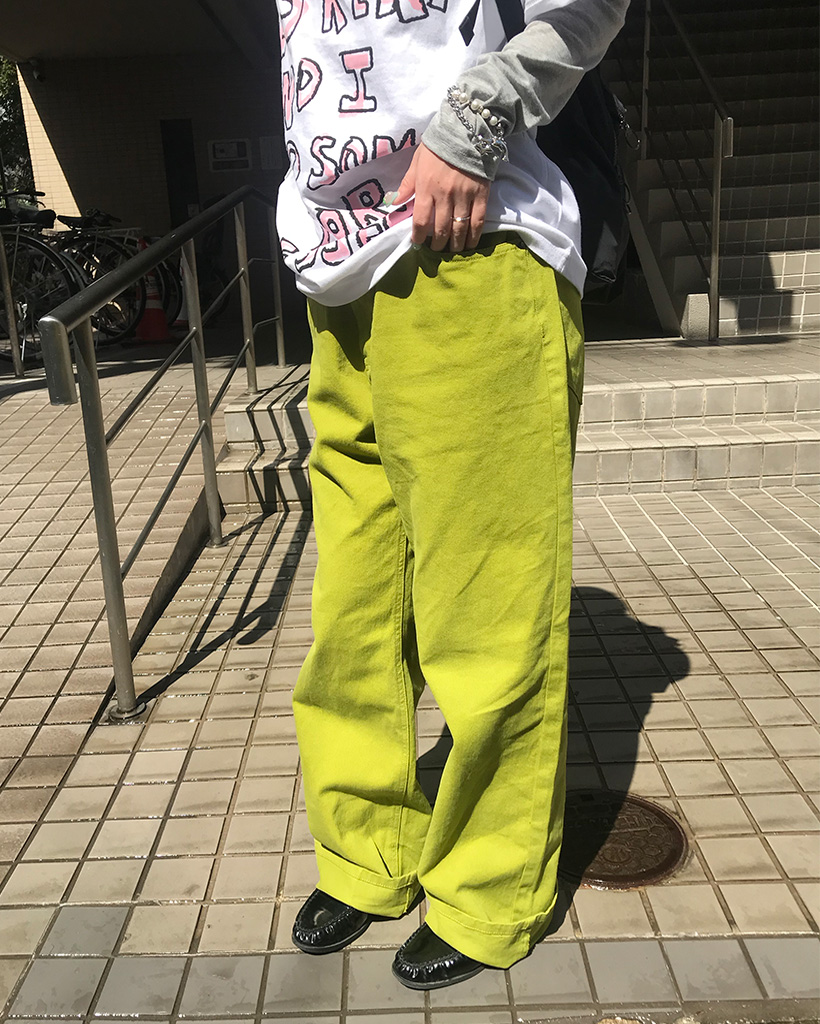 カラフルコットンパンツ