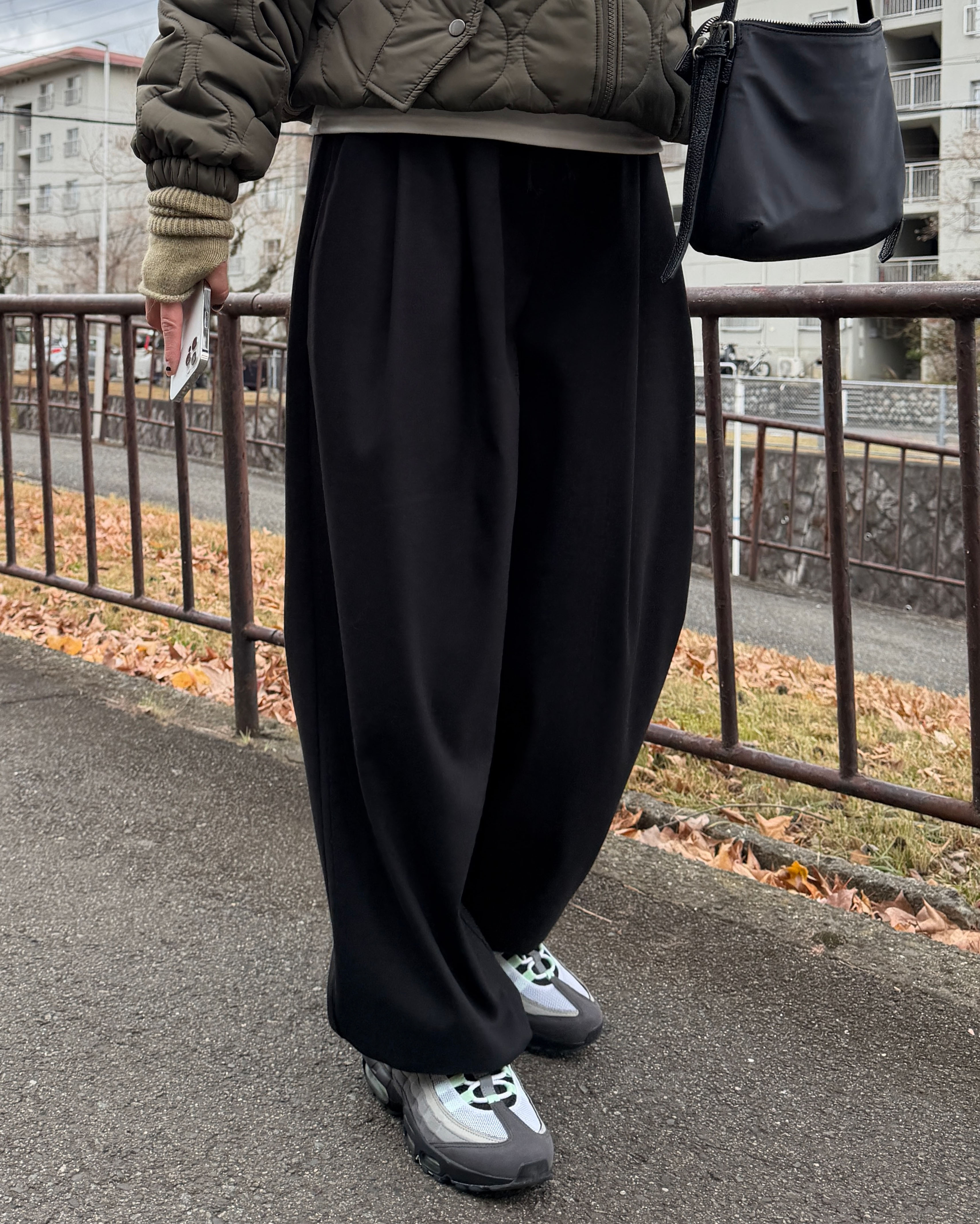 テンセルワイドパンツ