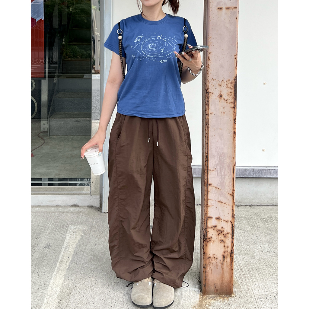 ナイロンジョガーパンツ