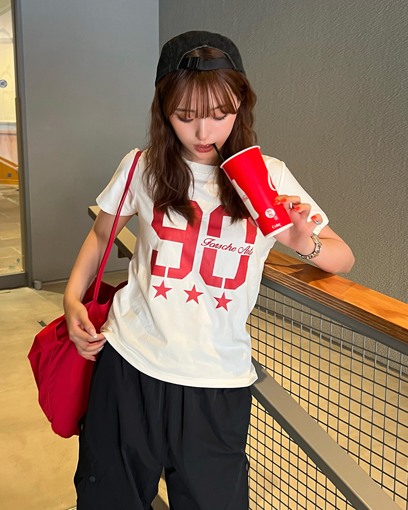 てるてるページ レッドポイント ナンバリングTシャツ | ファッション通販サイト NUGU