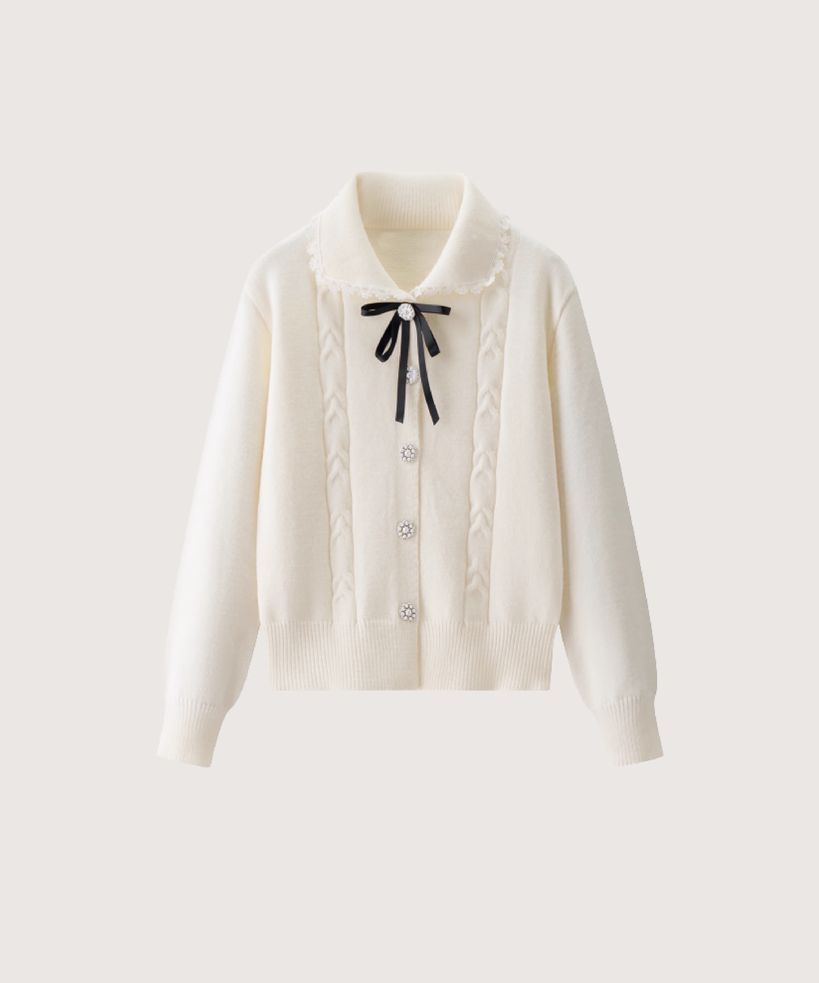 LA POMME petit （ラポミ プチ）　ダウンコート　ホワイト ラポミ プチ LA POMME petit Quilting Dots Bijou Down Jacket （White