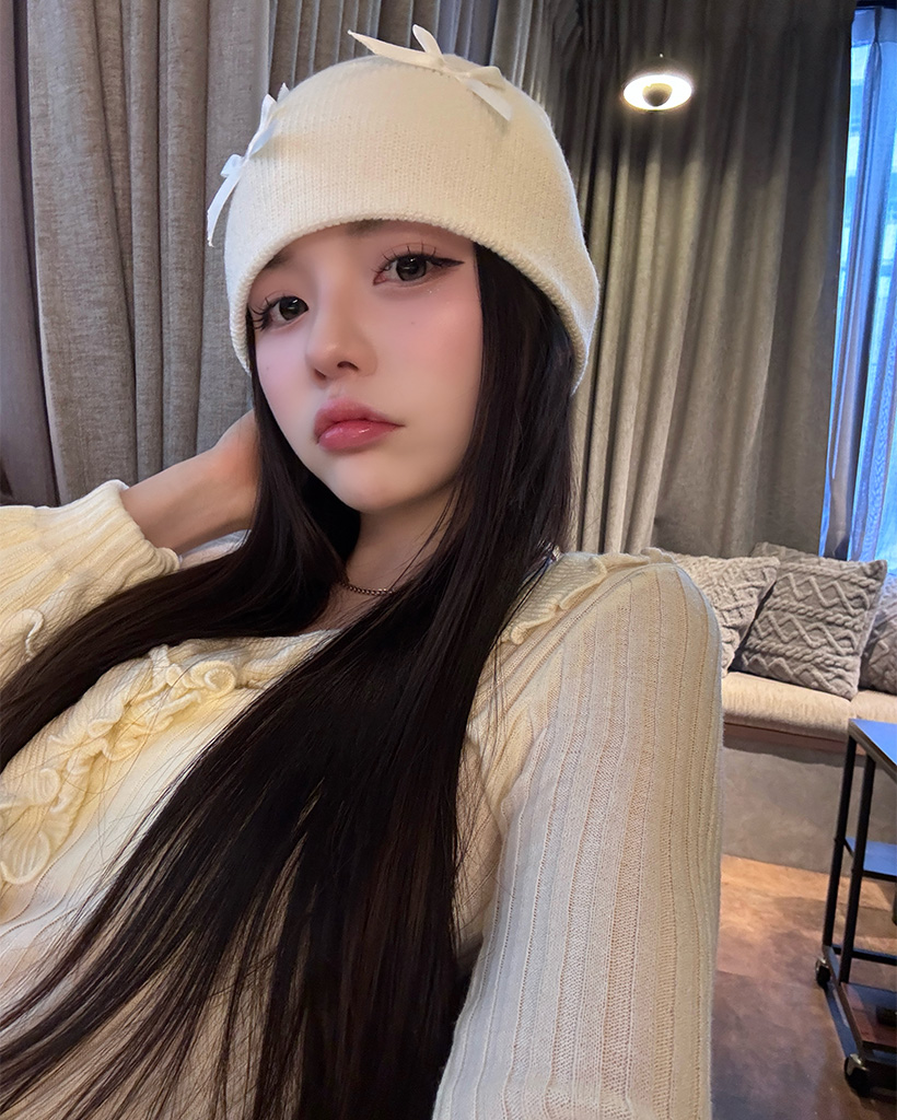 フラワーニットビーニー | ファッション通販サイト NUGU