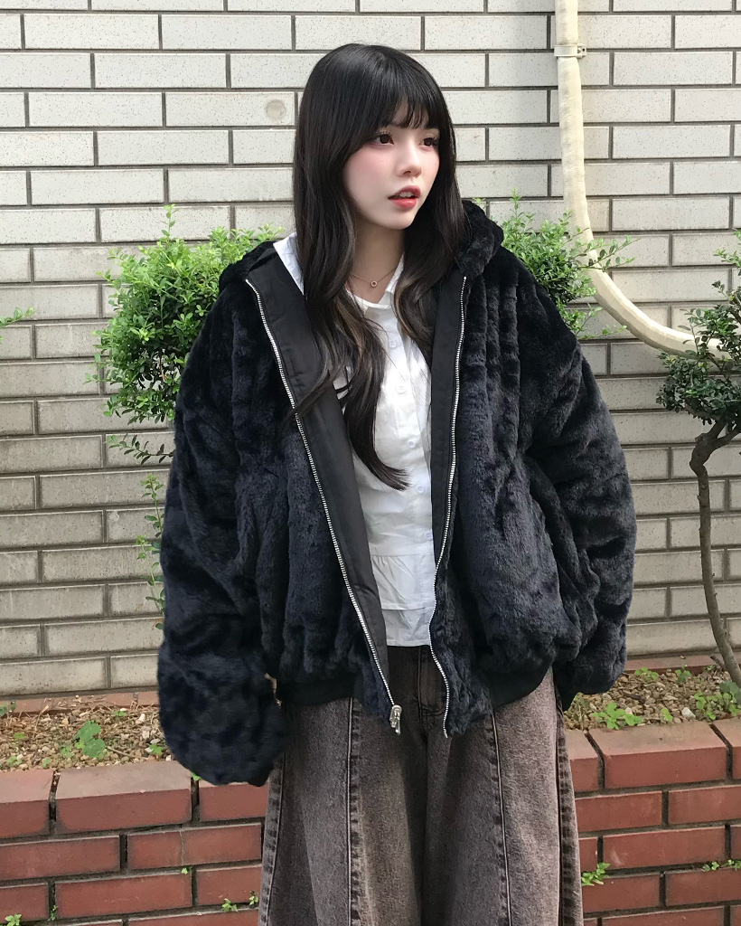 オーバーサイズファーブルゾン | ファッション通販サイト NUGU