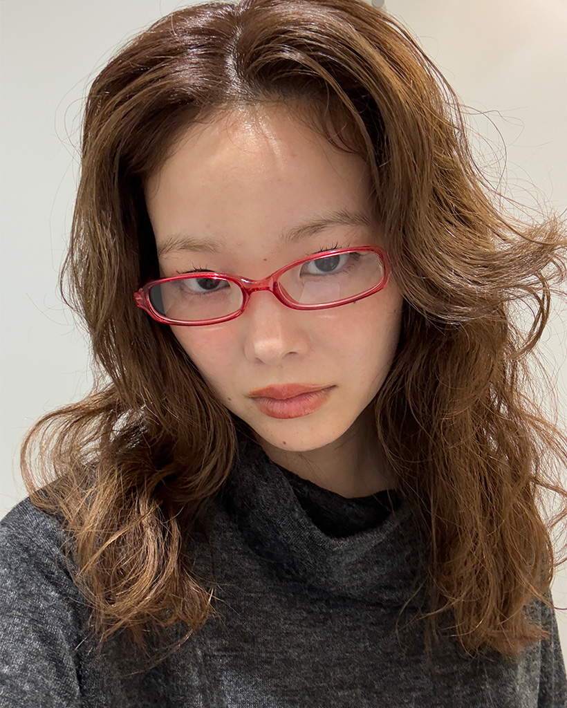 ギークシックススクエアメガネ