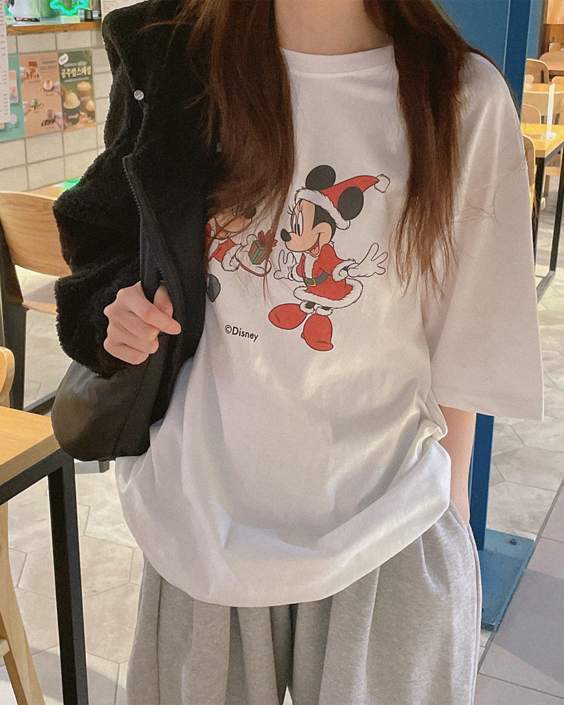 サンタ モチーフ Tシャツ