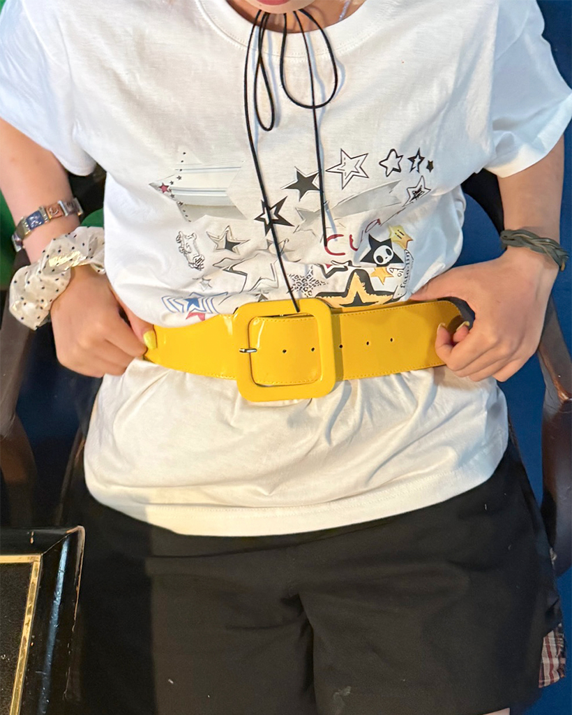 【新品・タグ付き】BRIEFING レディース メッシュベルト イエロー 黄色 新品・タグ付き】BRIEFING レディース メッシュベルト イエロー 黄色