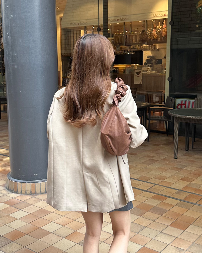 2wayギャザーショルダースエードバッグ | ファッション通販サイト NUGU