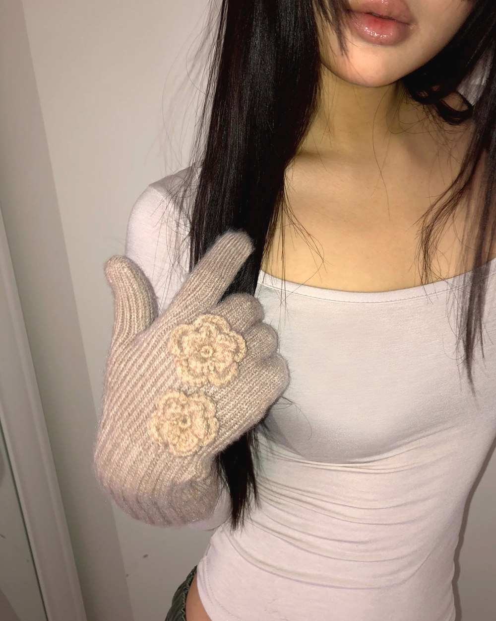 フラワーペンダントグローブ