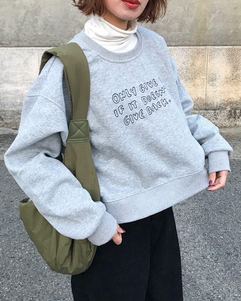 ★タグ付き 未使用 Liten トレーナー リテン トレーナー レタリングトレーナー | ファッション通販サイト NUGU