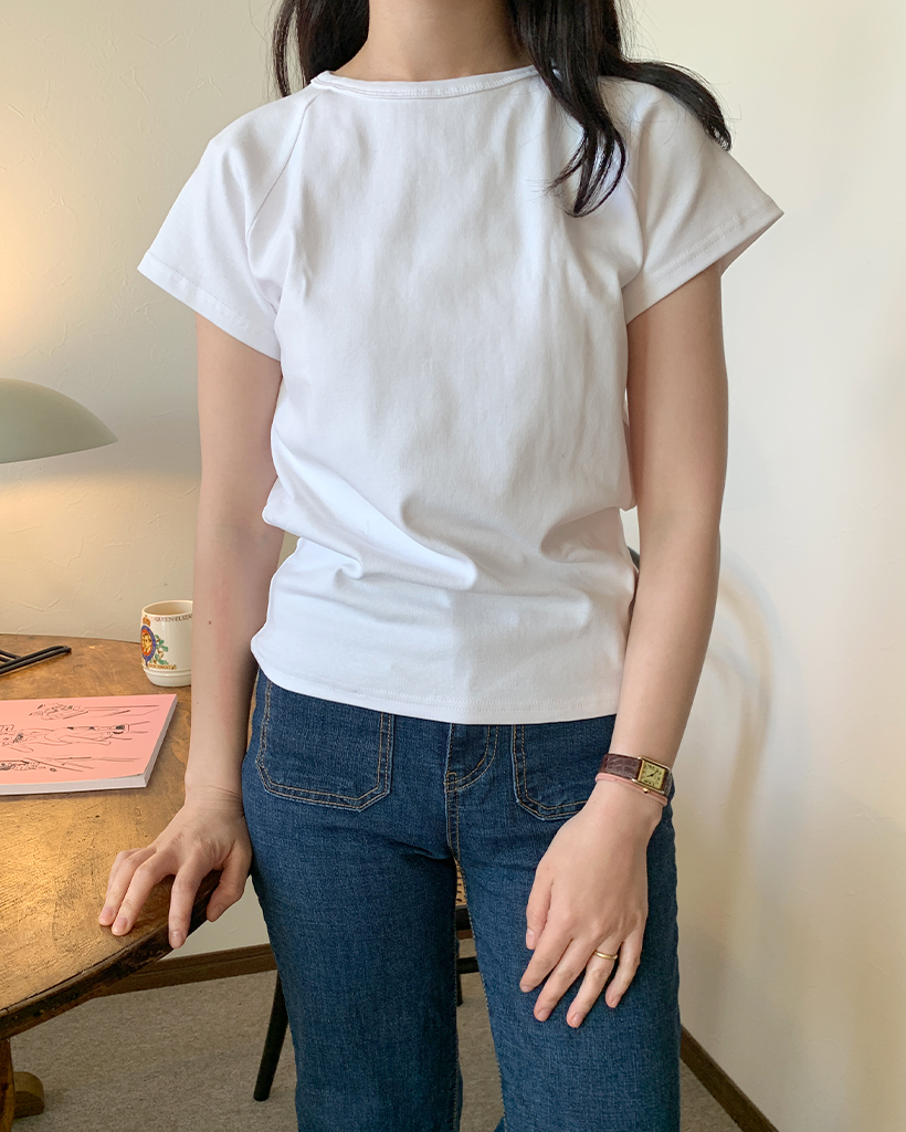 ラグランベーシック半袖Tシャツ