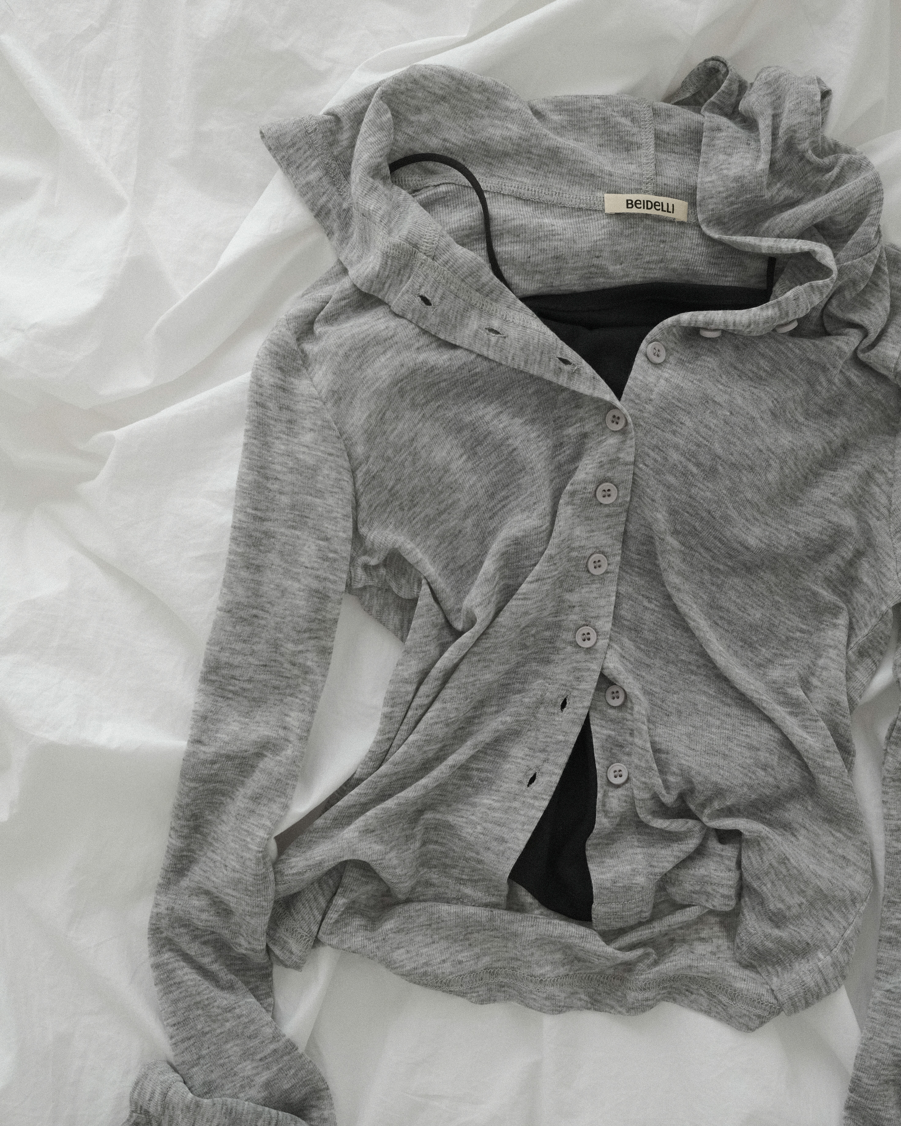 ORIGINAL] ポコ、ゆるフィットフードカーディガン | ファッション通販