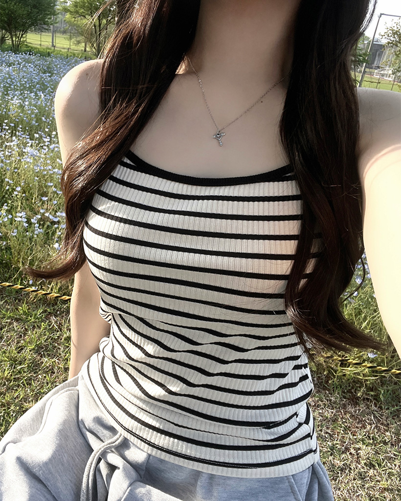 ボーダーキャミソール