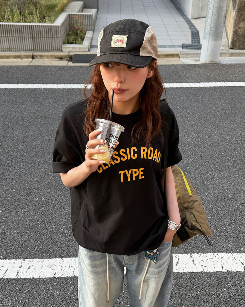クラシックロードロゴTシャツ