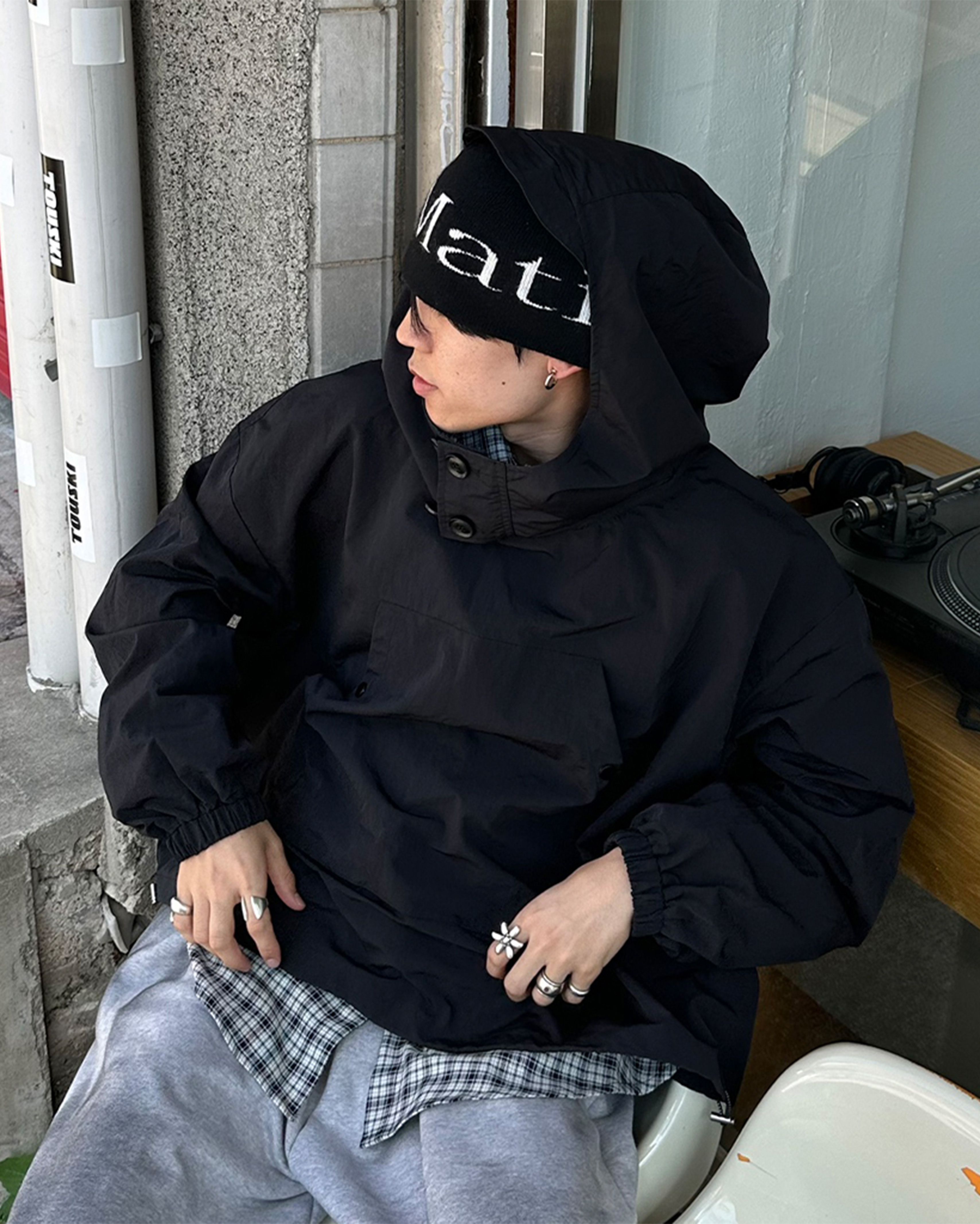 ジャケット・アウター archive PPFM wool napoleon jacket y2k Vintage Y2k Sony Jacket Vintage Y2k Sonu Zipper Ups Jacket