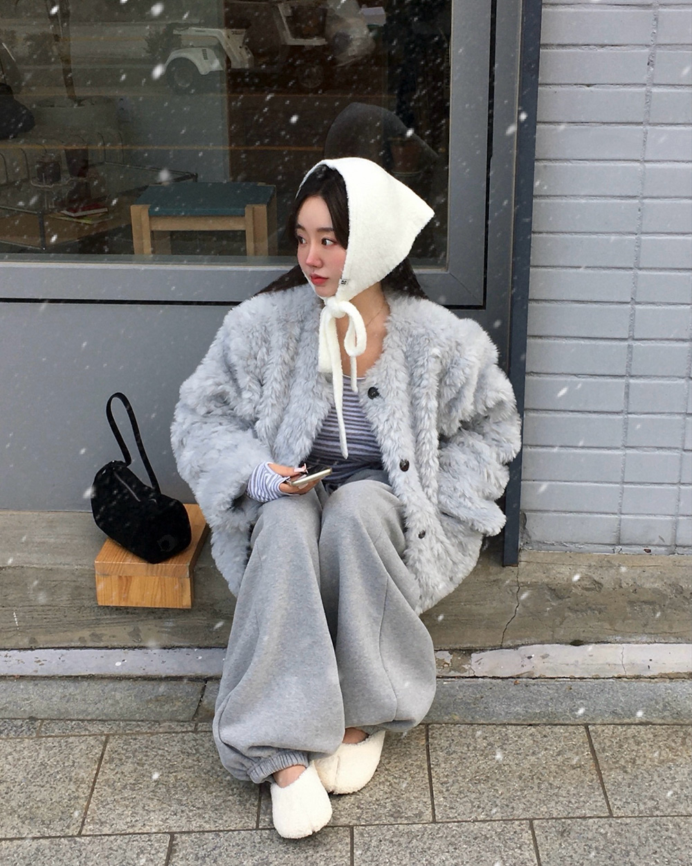 ファー/ムートンコート アウター レディース - ブランド