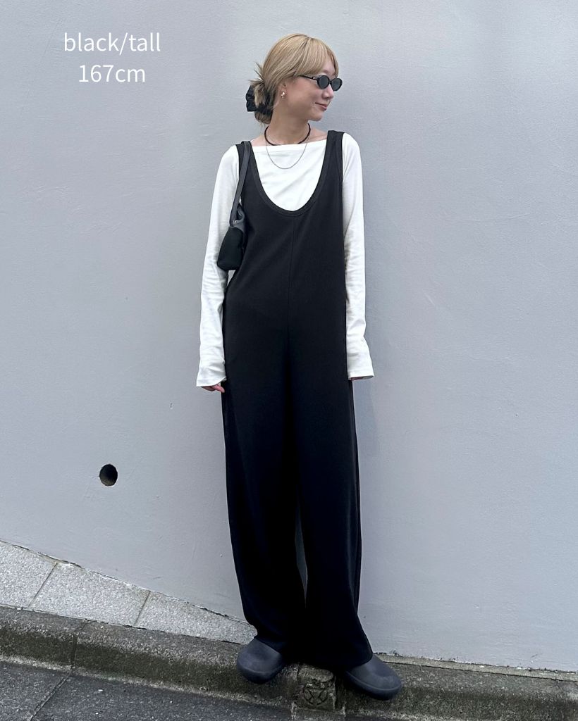 【TALLサイズあり】リラックスロンパース