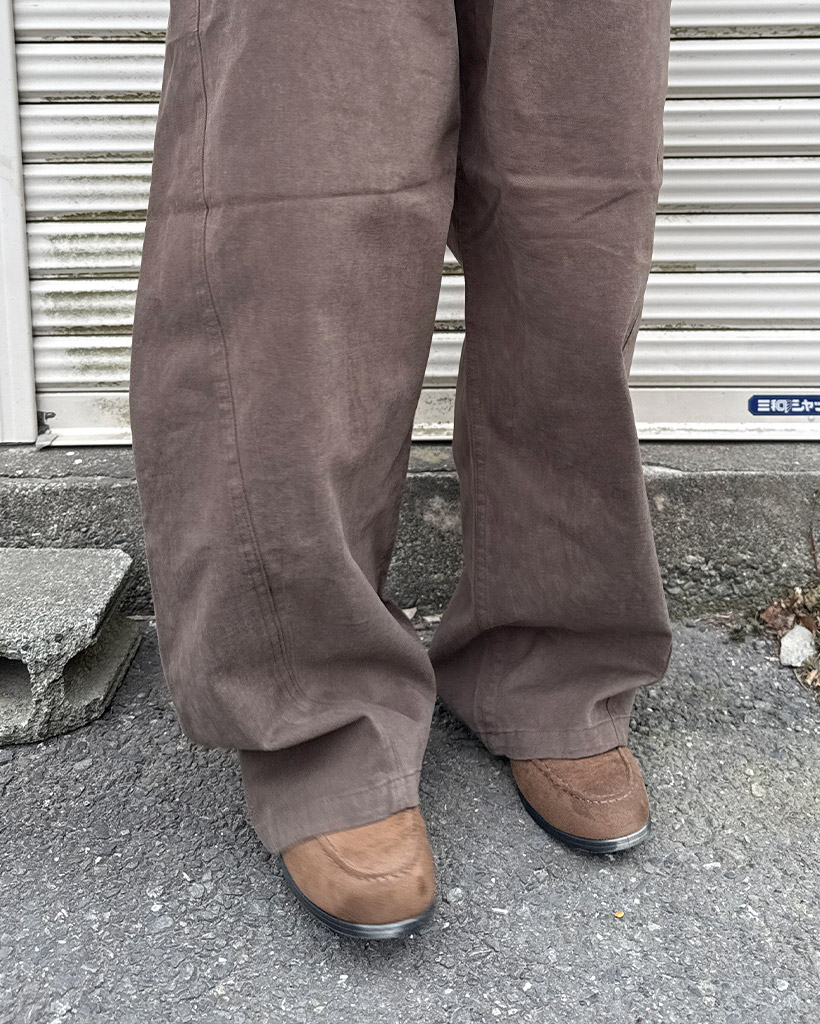 スエードペニーローファー