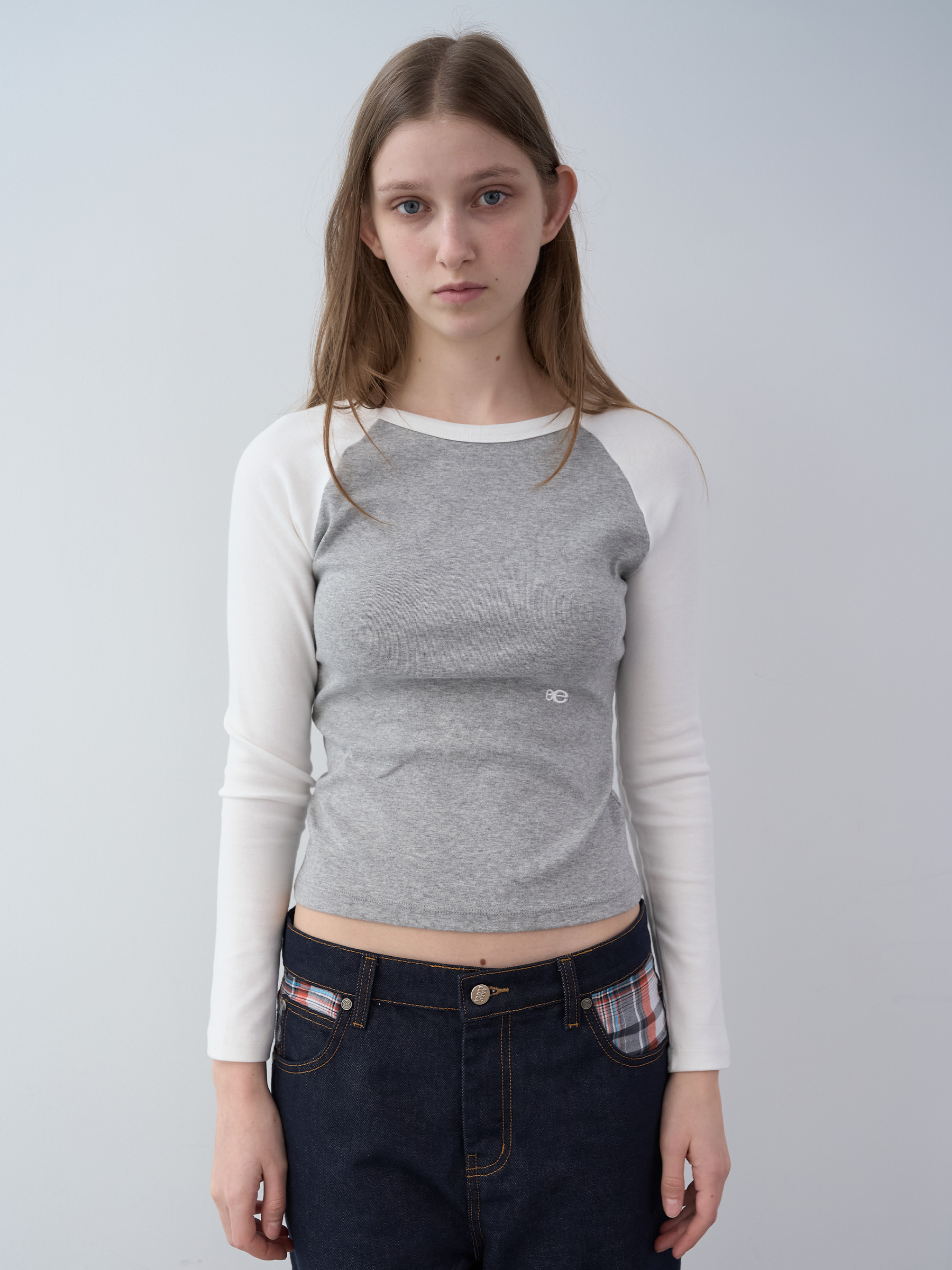 Basic Raglan LST (Grey)