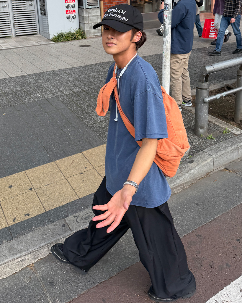 ピグメント半袖Tシャツ