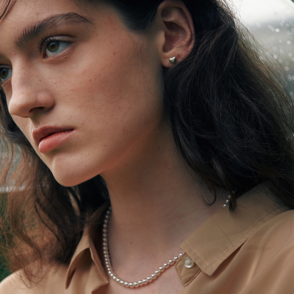 [925 silver] Un.silver.133 / avec necklace ver.02 (5mm)