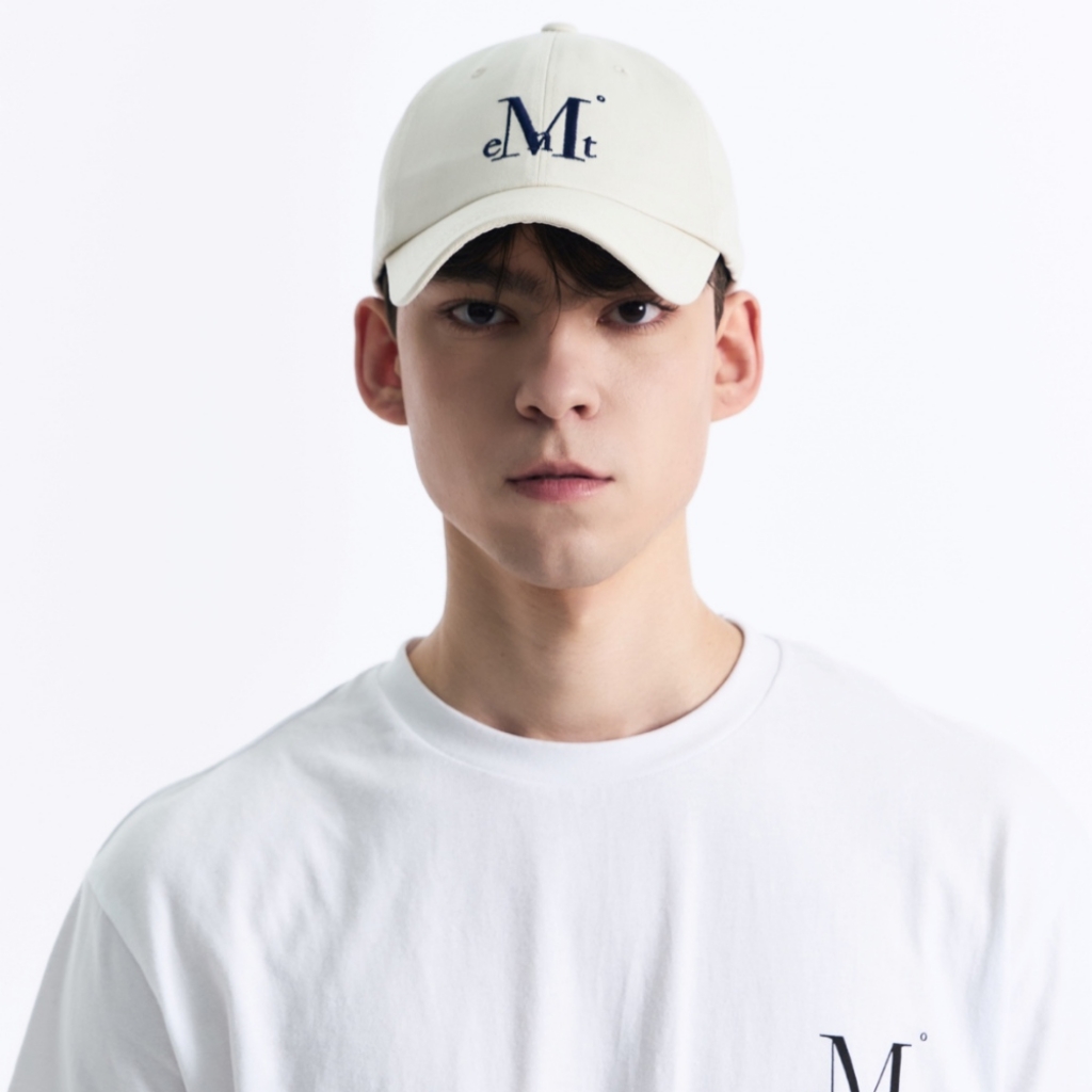 MUCENT SIGNATURE BALL CAP (Cream) キャップ