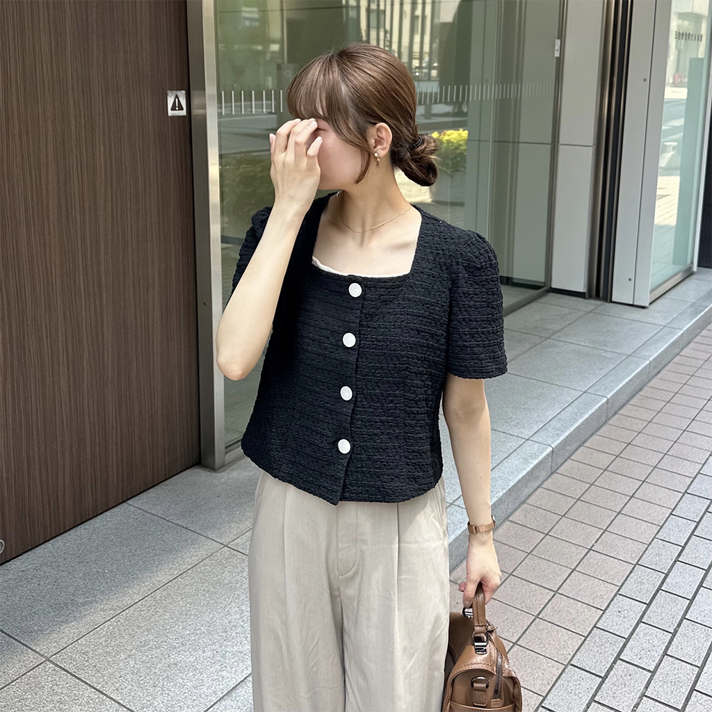 nugu プードルジャケット プードルクロップドダウン | ファッション通販サイト NUGU