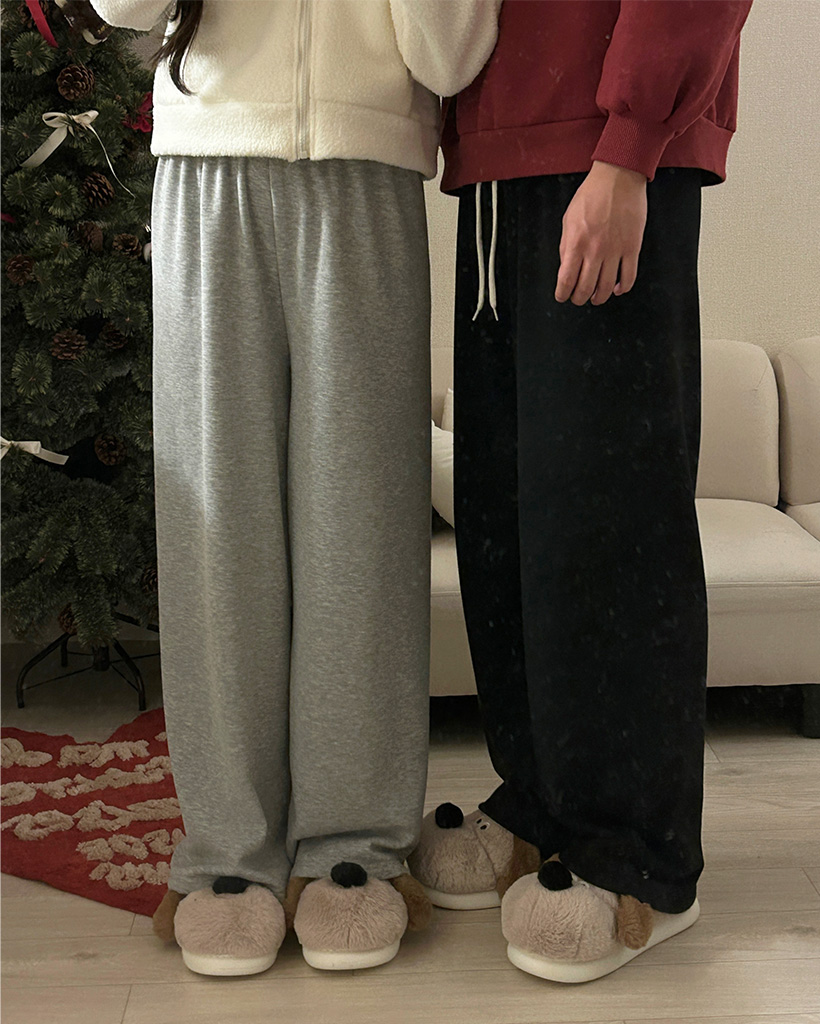 裏起毛ウエストゴムスウェットパンツ