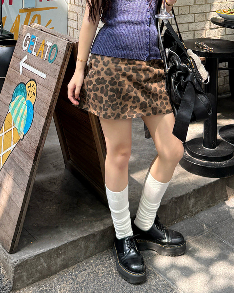 レオパードミニスカート | ファッション通販サイト NUGU
