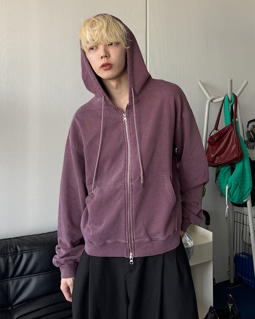 ピグメント2WAYフーディー