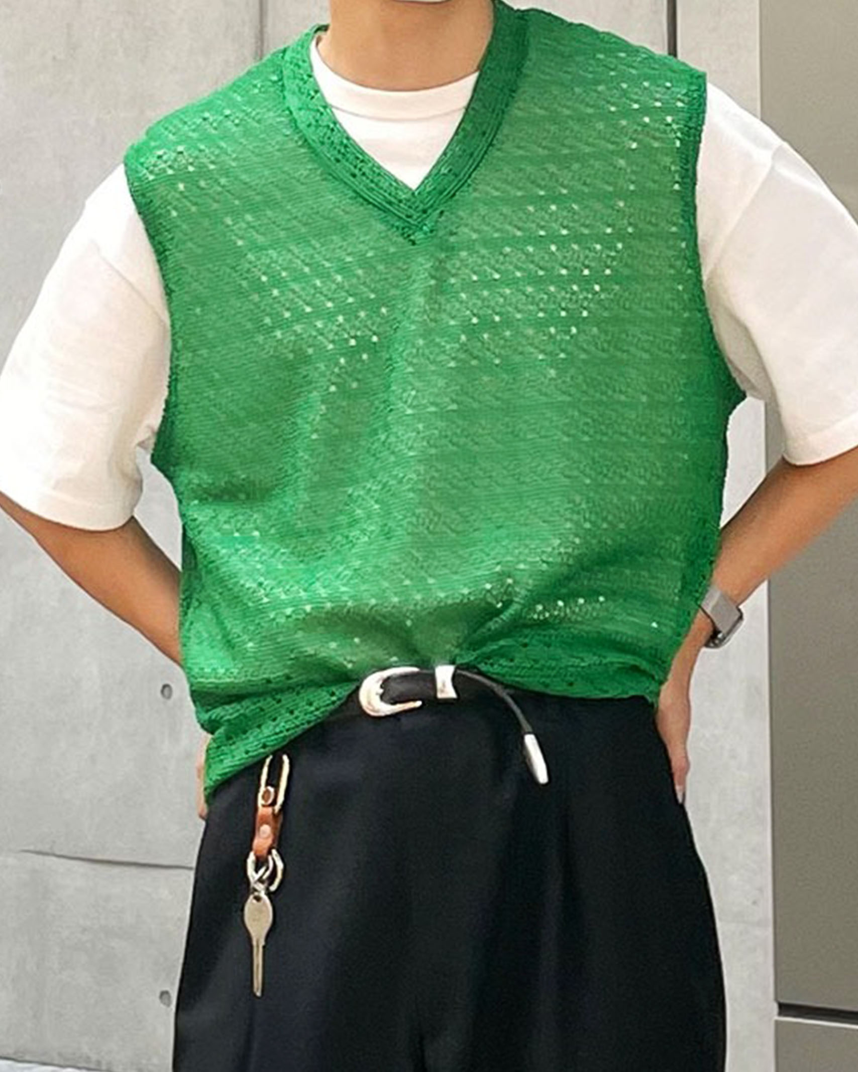 gamble sunshine knit vest