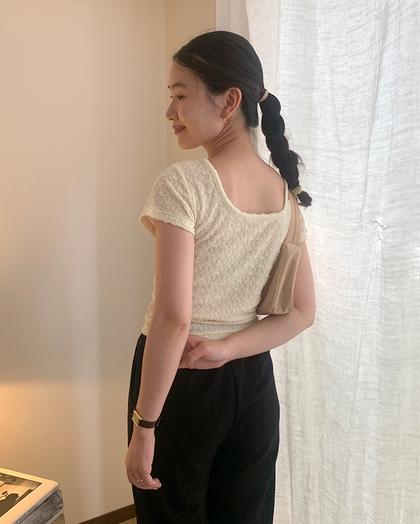 ヴィンテージリンクル半袖Tシャツ