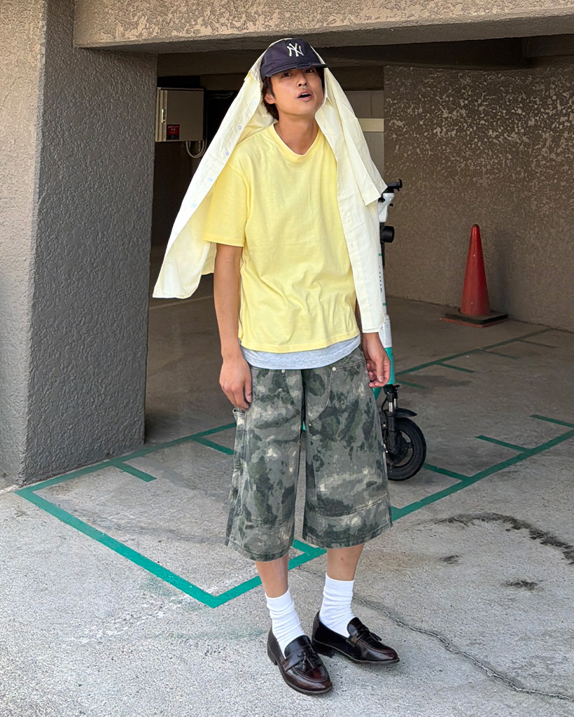 カモカーペンターショートパンツ
