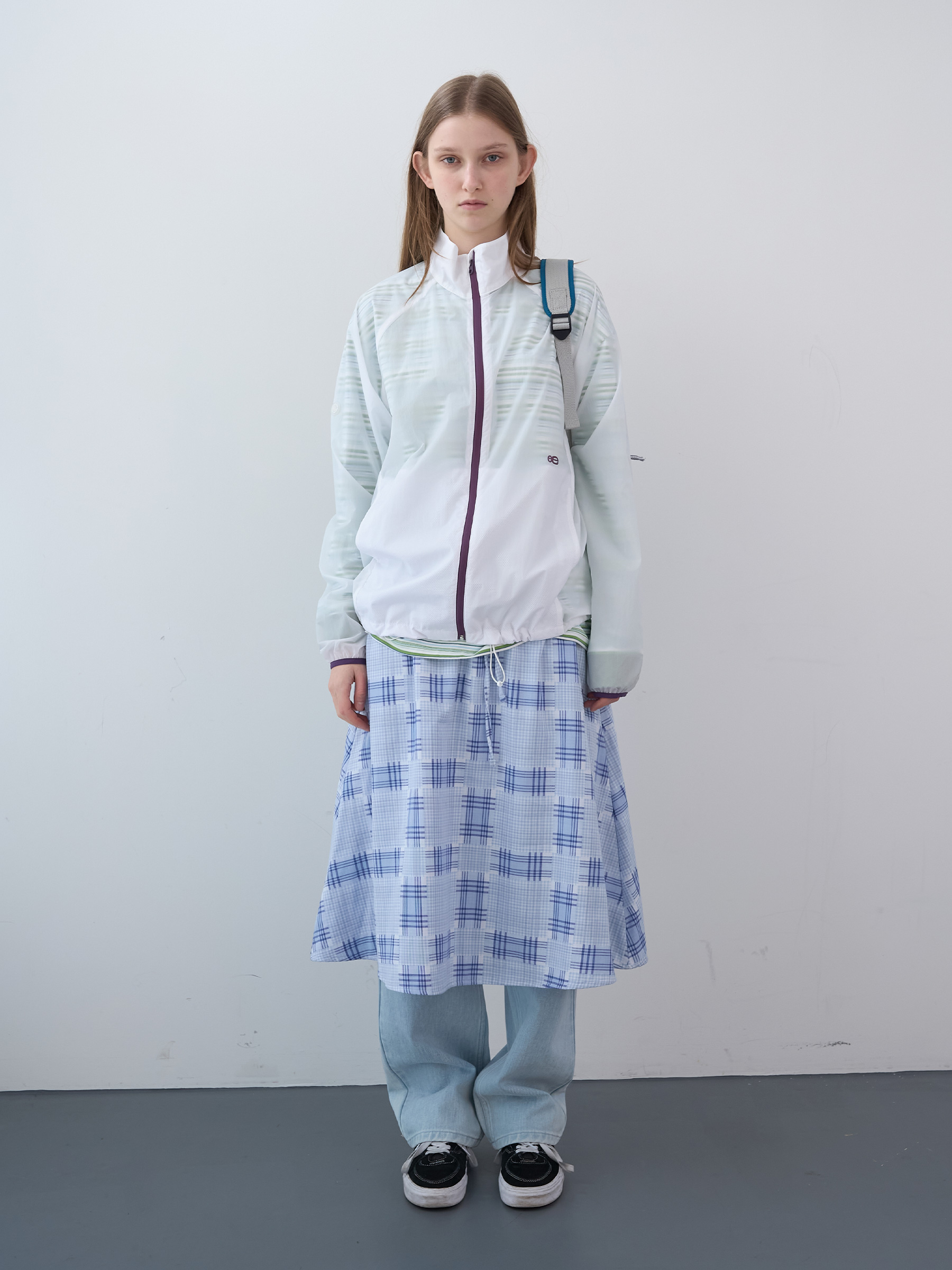 Light Tracktop Jumper (White)