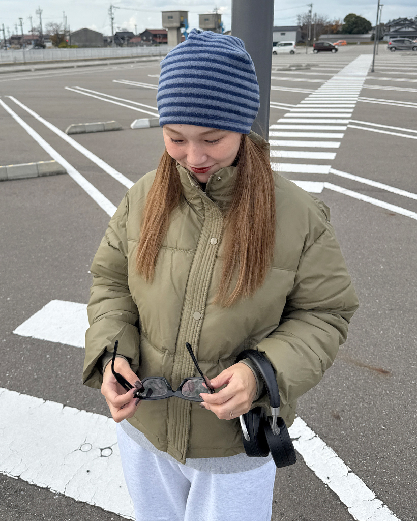 シンプルストリングショートダウン