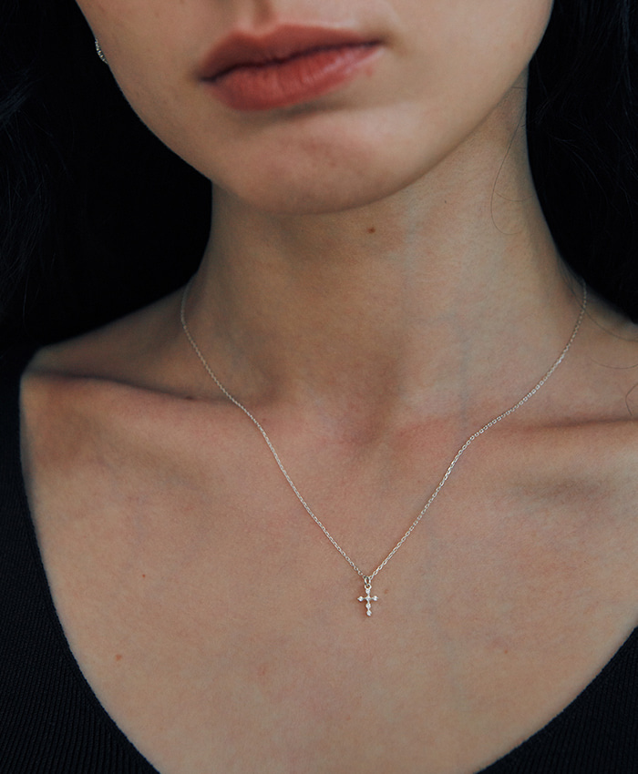 [925 silver] Un.silver.202 / aube dew necklace