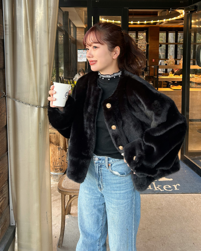 [BEST 50]ゴールドボタンファージャケット