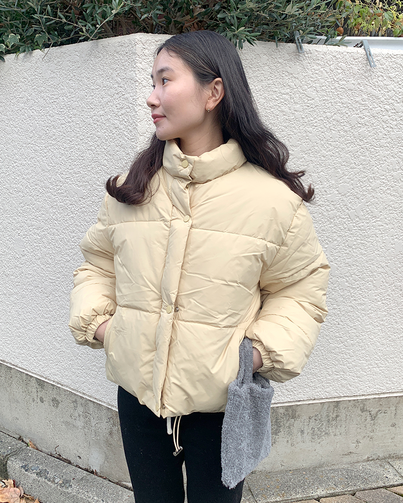 ソフトパステルダウンジャケット