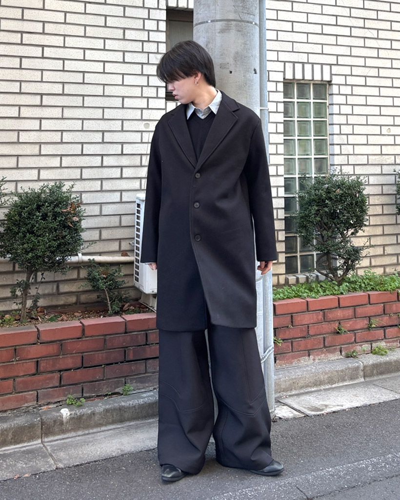 ウールシングルコート