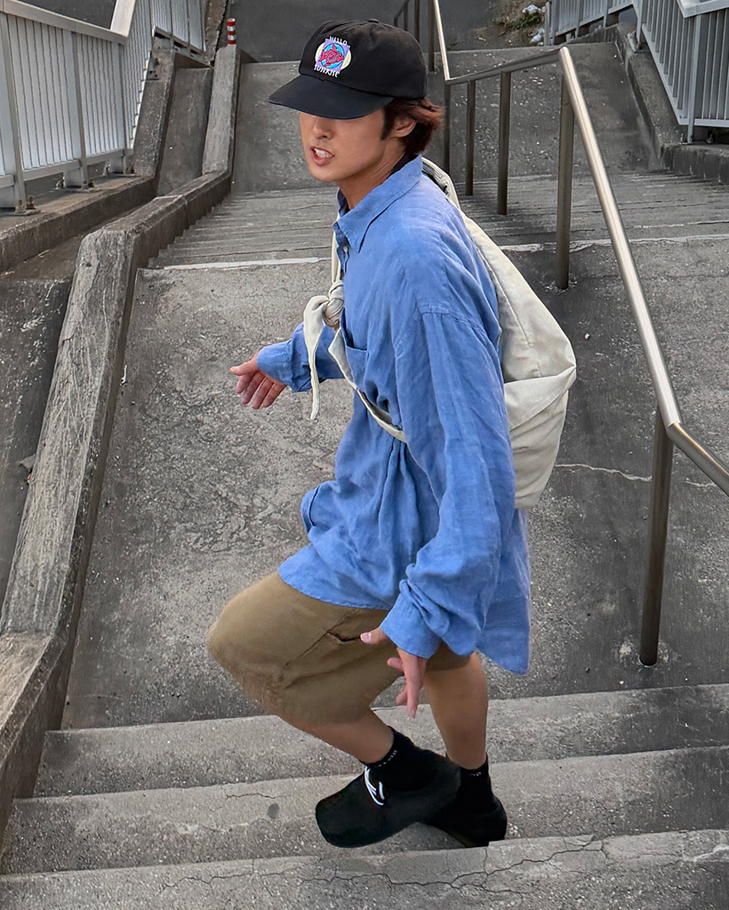 カーペンターバミューダパンツ